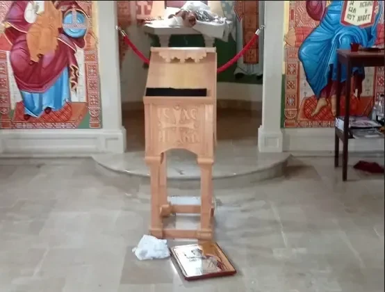 Oskrnavljena Crkva Svetog Prokopija u Raštanima 