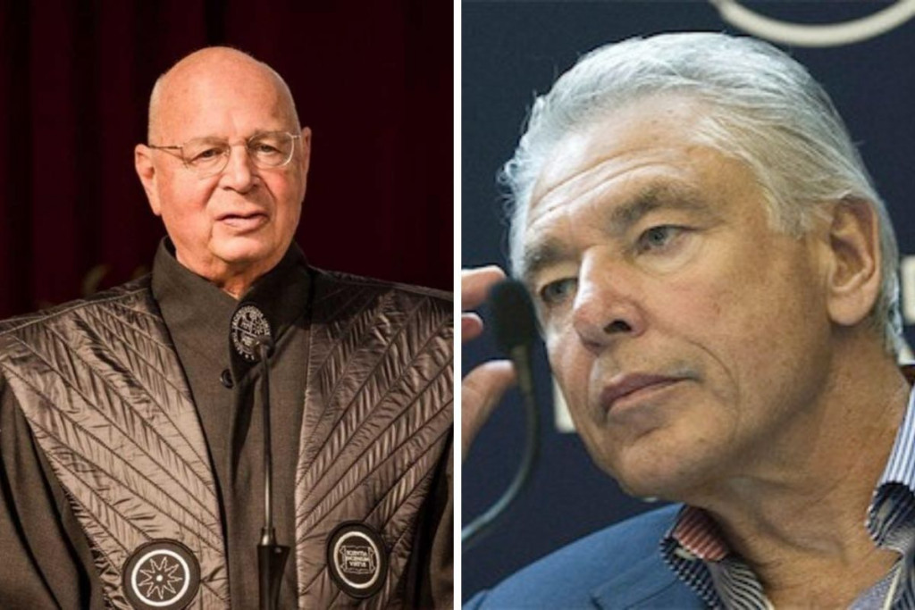 Peter Brabeck-Letmathe i Klaus Schwab