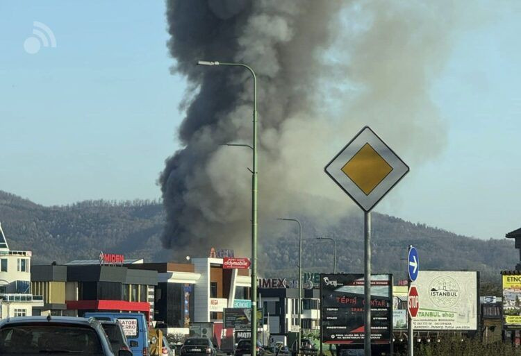 Požara u Živinicama