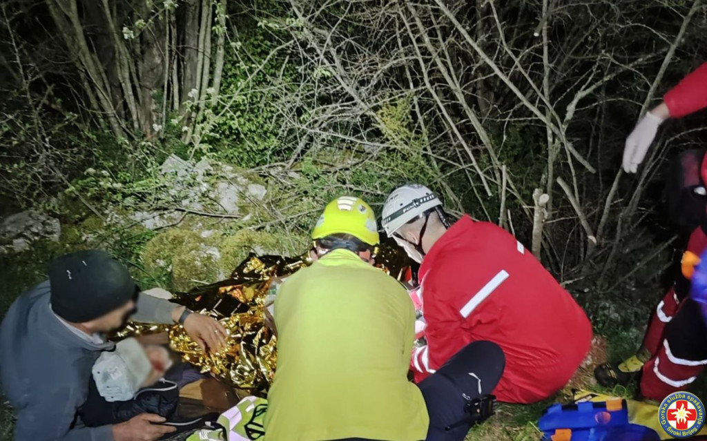 spašavanje 85-godišnjeg muškarca