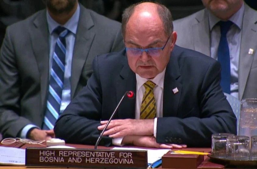 Christan Schmidt u UN o Mostaru