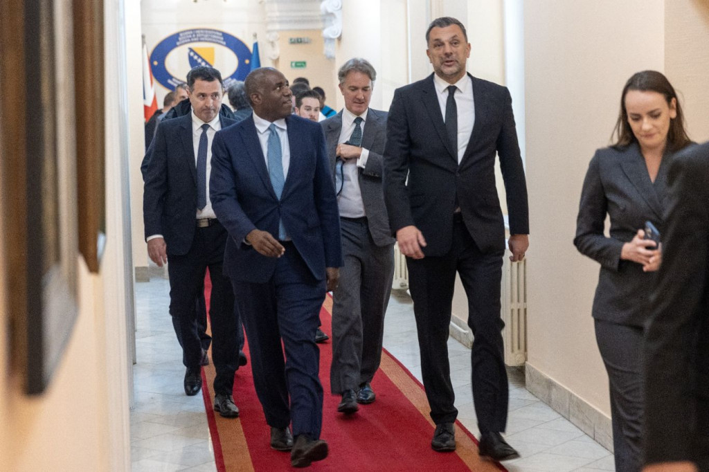 David Lammy Elmedin Konaković