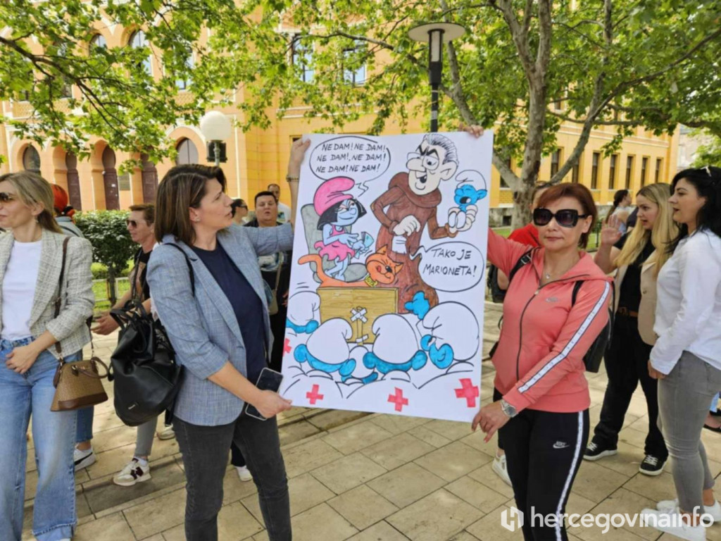 Generalni štrajk zdravstvenih djelatnika u HNŽ-u