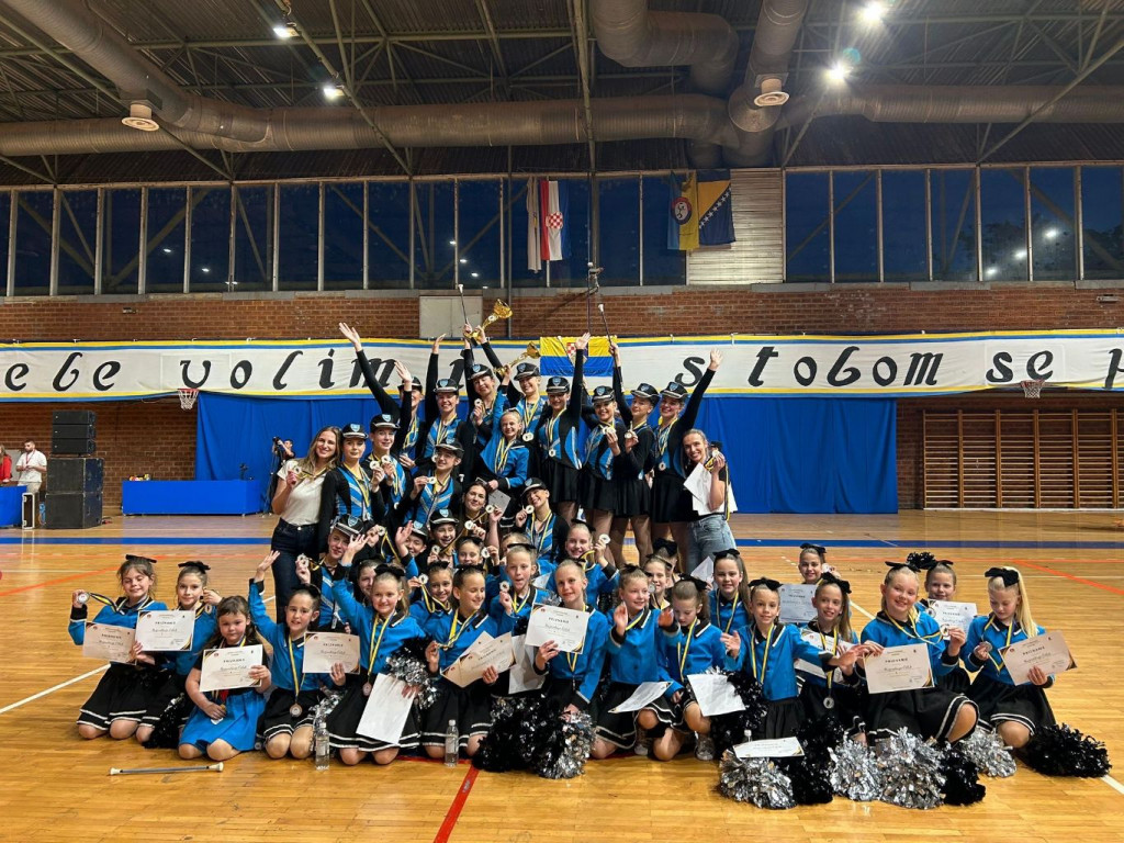 Mažoretkinje iz Čitluka državne su prvakinje