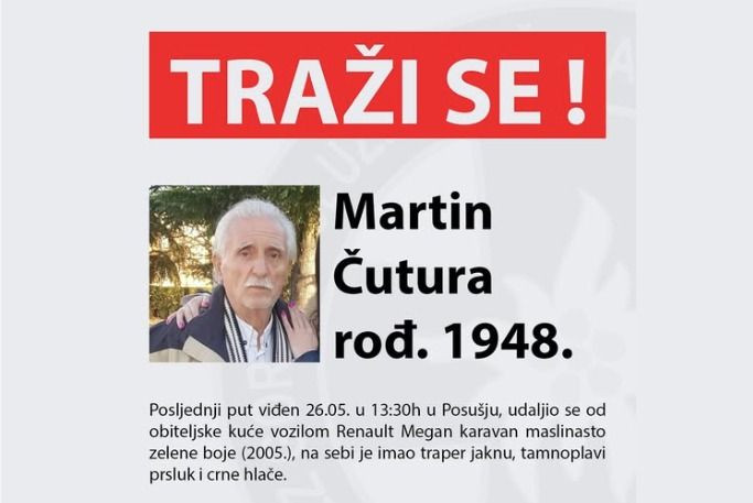 Nestanak muškarca iz Posušju