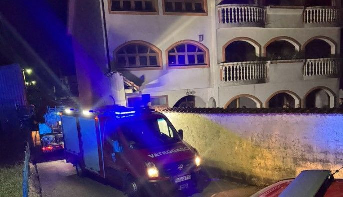 požar na kući u Vrapčićima