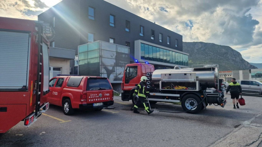 Požar u Bišće polju