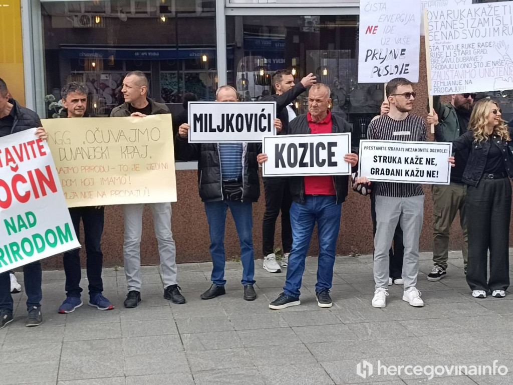 Prosvjedna šetnja ispred OHR-a u Sarajevu