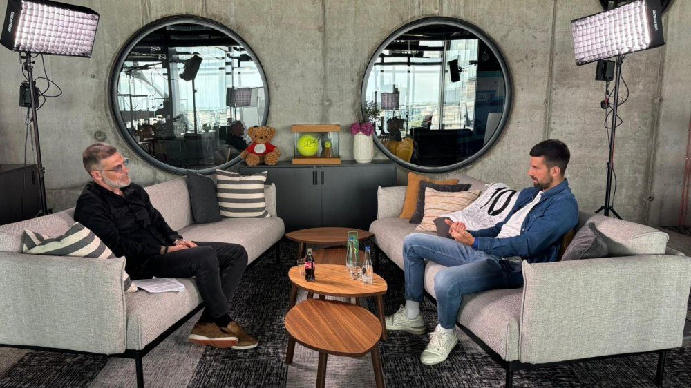 Slaven Bilić i Novak Đoković