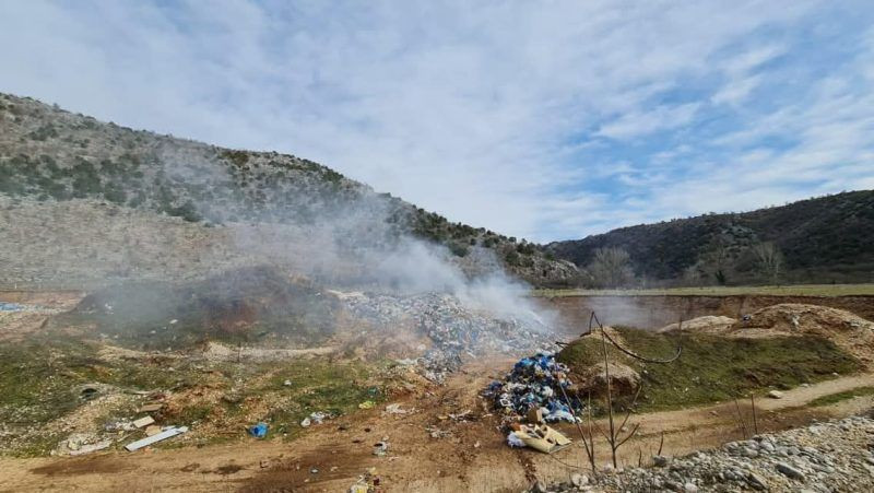 Spaljivanje otpada kod Stoca