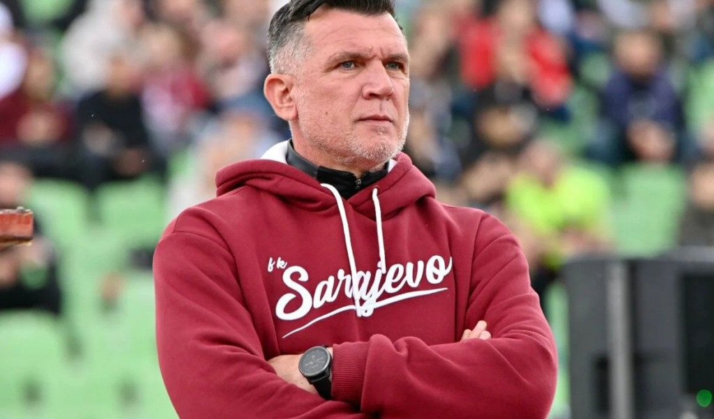 Zoran Zekić nakon pobjede Sarajeva protiv Širokog Brijega u finalu Kupa