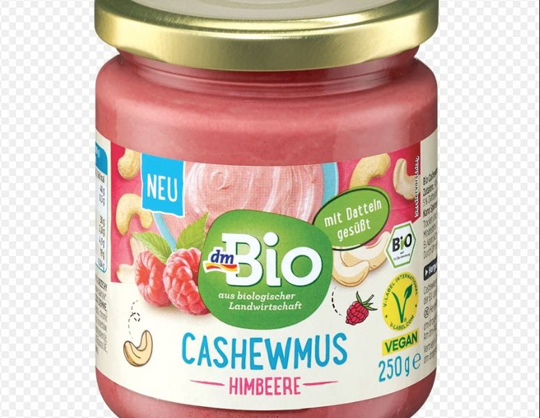 dmBio pasta od indijskih oraha i malina