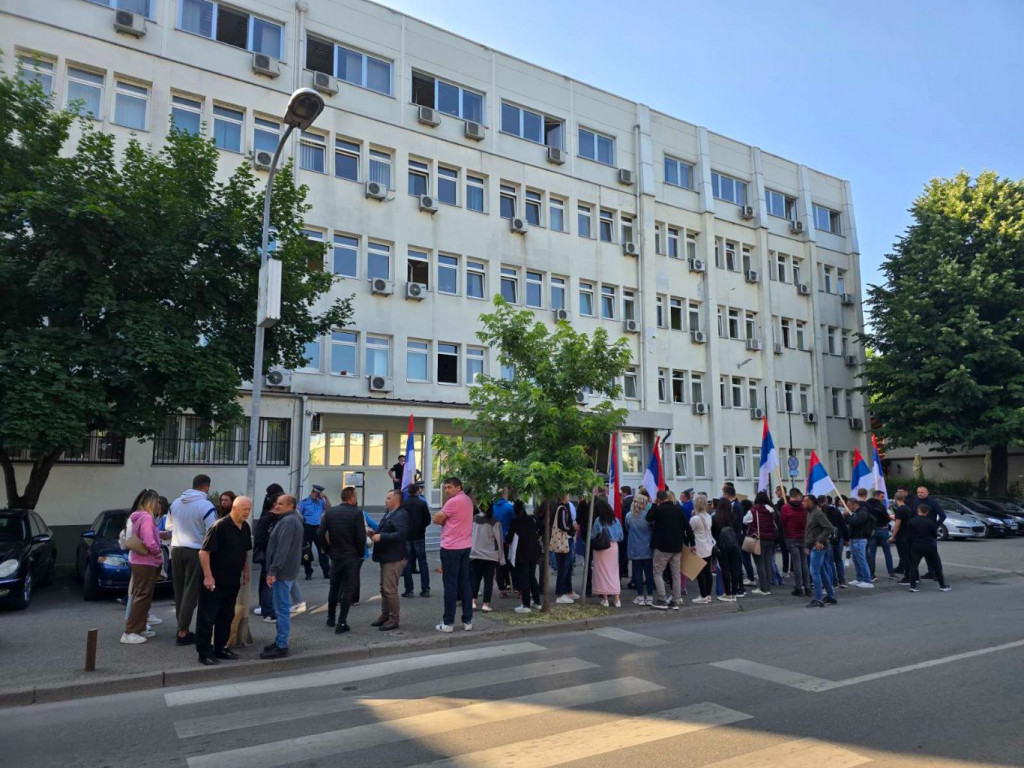 Milan Miličević prosvjed Banja Luka