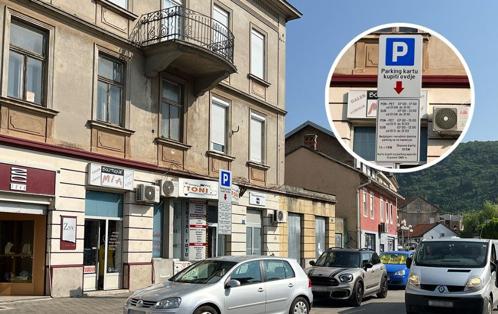 Naplata parkinga Široki Brijeg