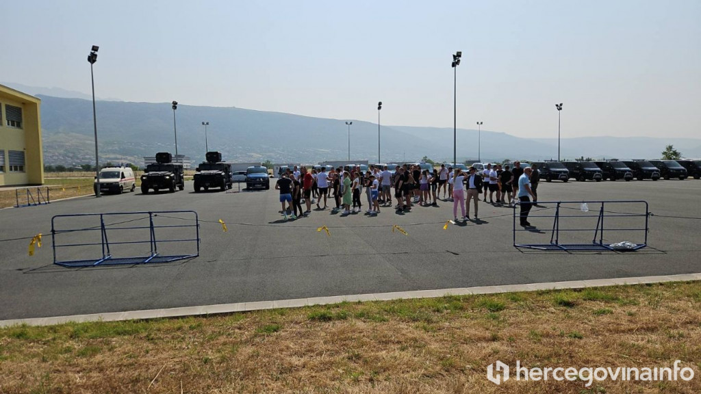 pokazna vježba MUP HNŽ