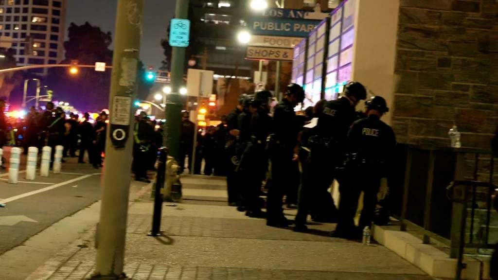 Policija na ulicama Los Angelesa 