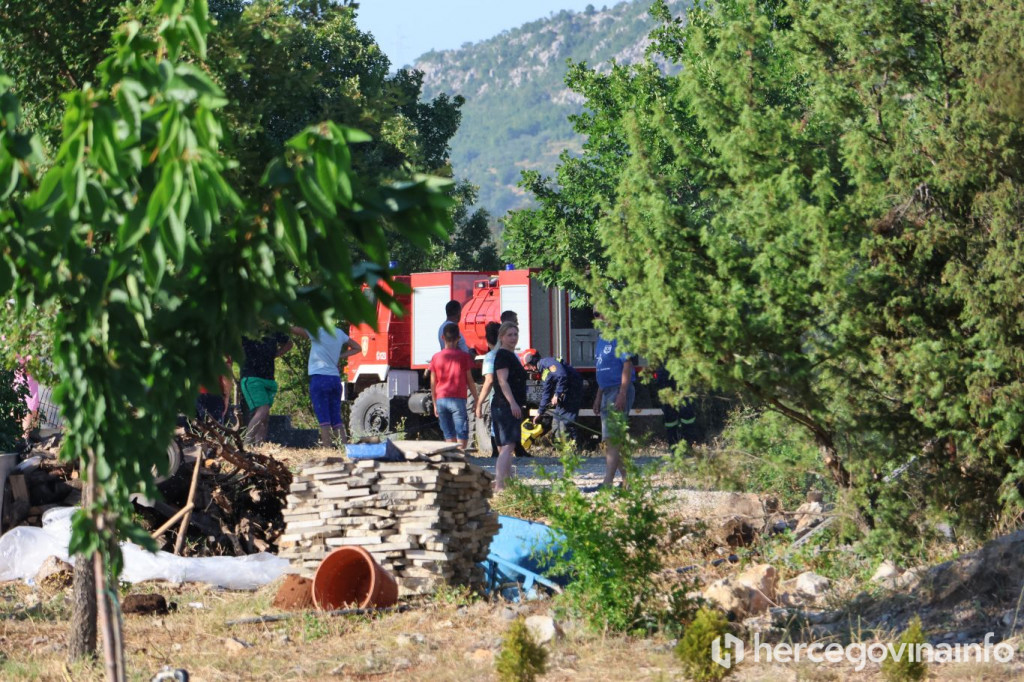 Posljedice požara u Ljubuškom 