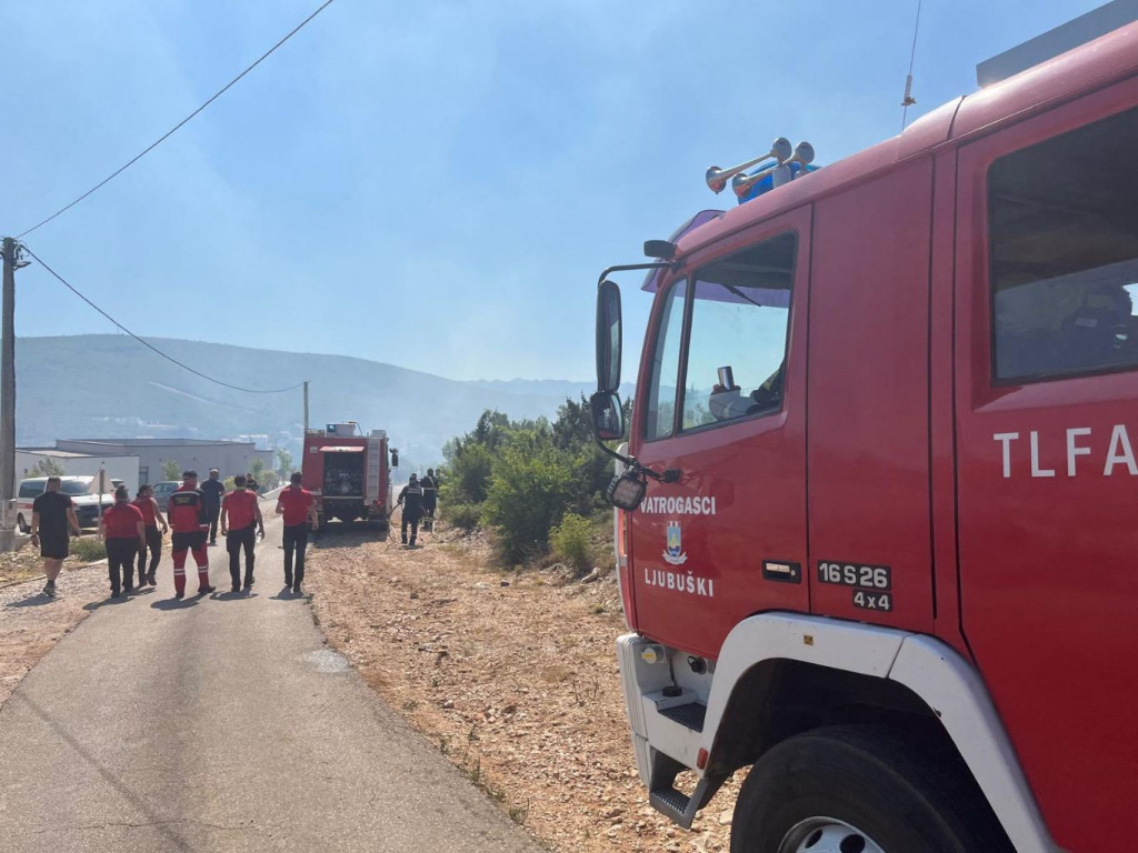 Požar u Ljubuškom