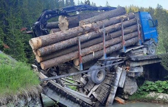 srušen most na Vlašiću