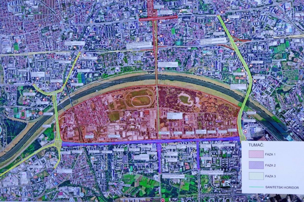 Zatvaranje prometa za Thompsonov koncert