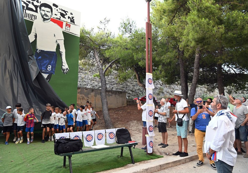 Blaž Baka Slišković mural u Splitu