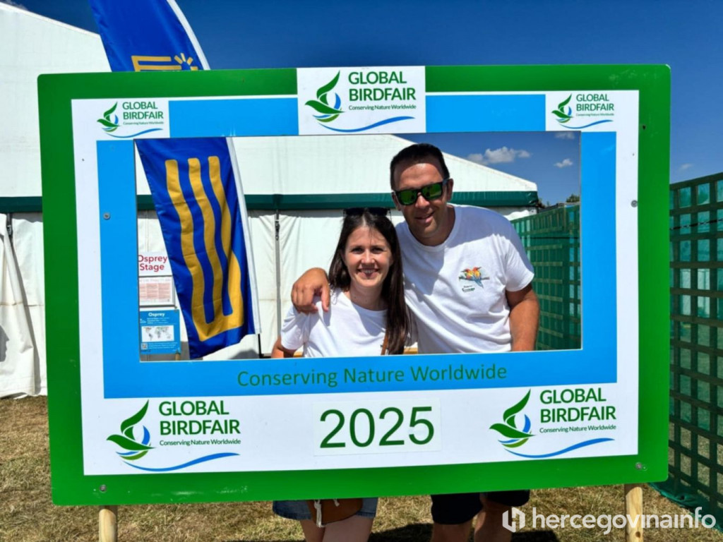 Marija i Ante Perković iz Livna na Global Birdfairu