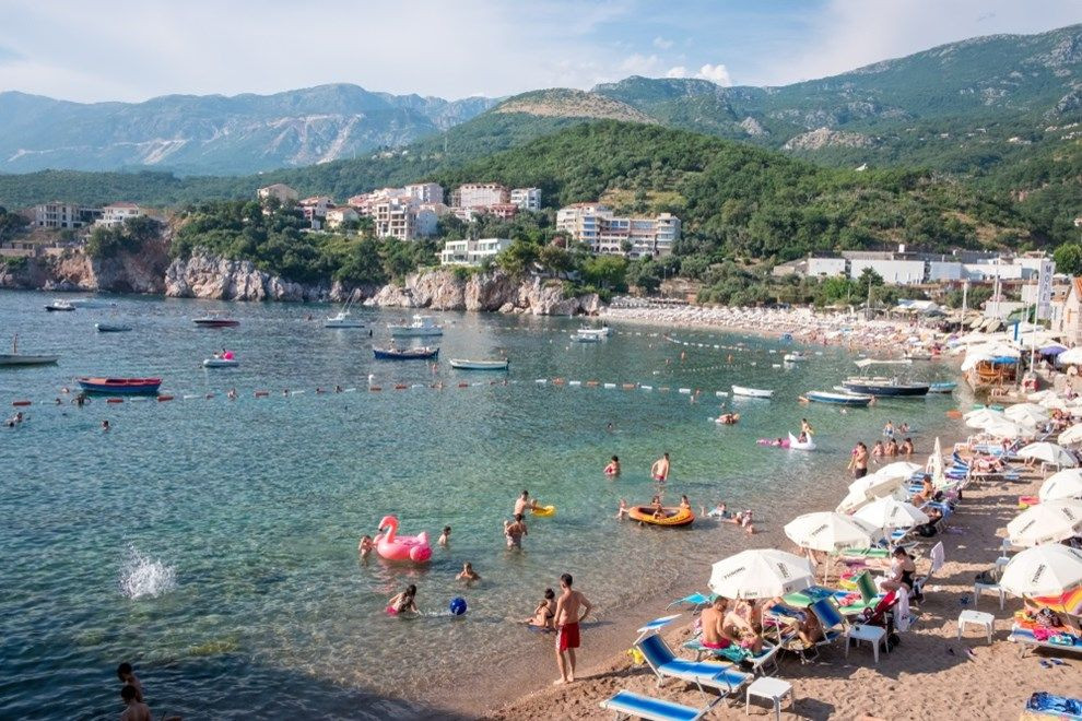 Plaža Pržno Crna Gora