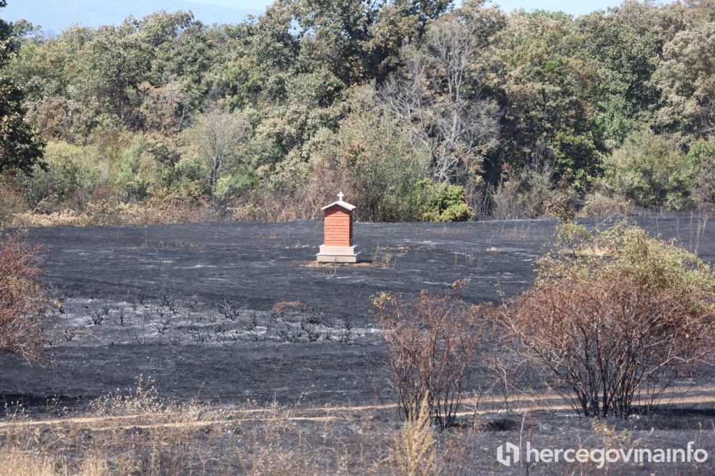 Požar između Stoca i Mostara
