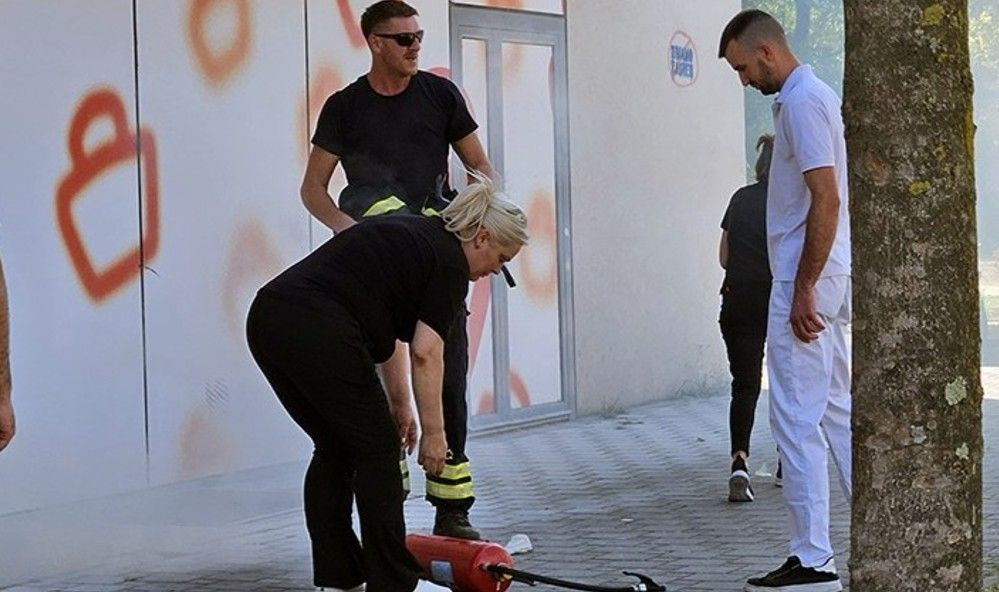 Požar u garaži u Čapljini