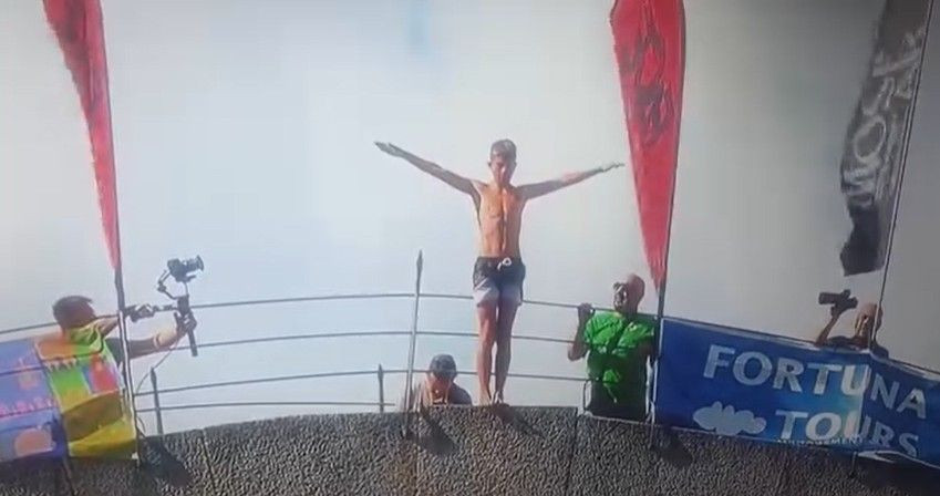 Sandro Branković najmlađi skakač sa Starog mosta