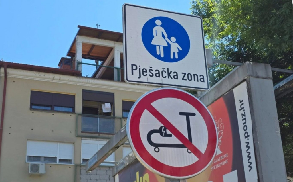 zabrana vožnje električni romobili