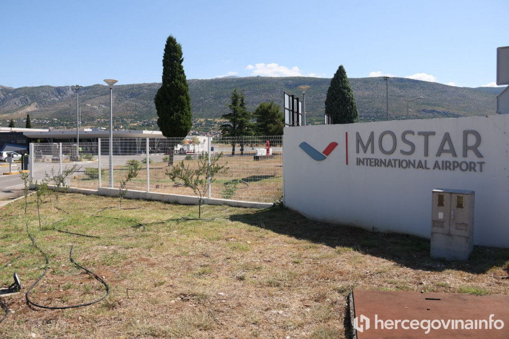 Zračna luka Mostar štrajk