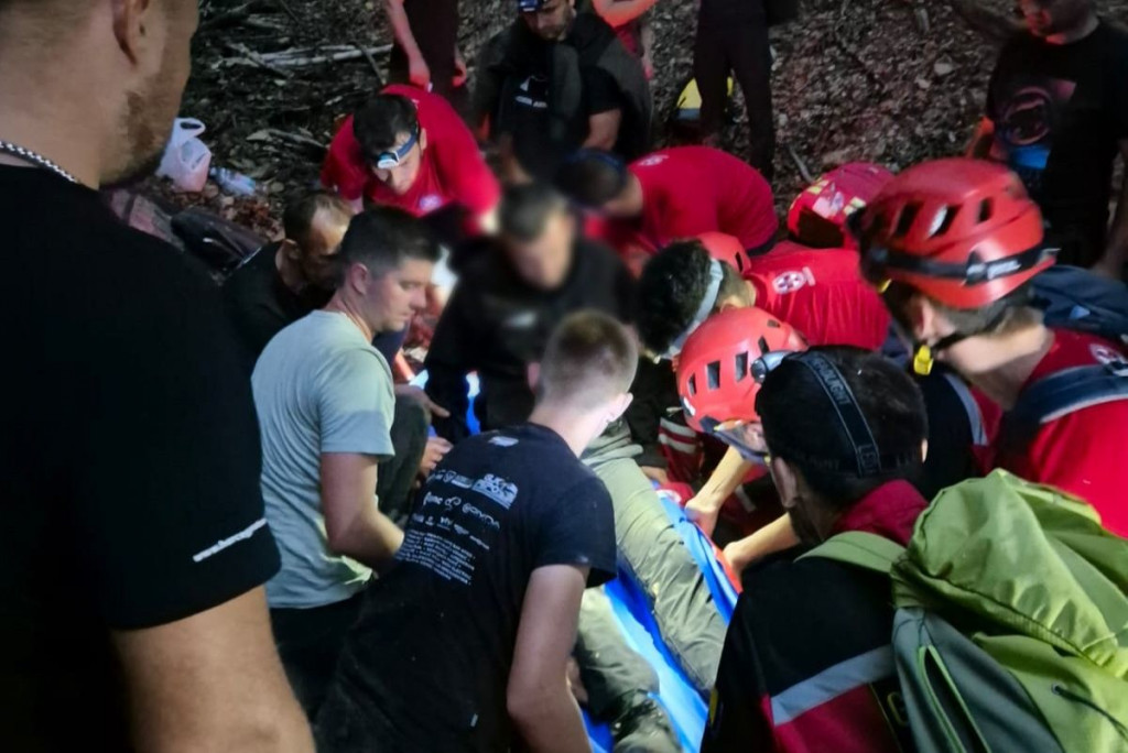 Akcija spašavanja između Sovića i Luga GSS