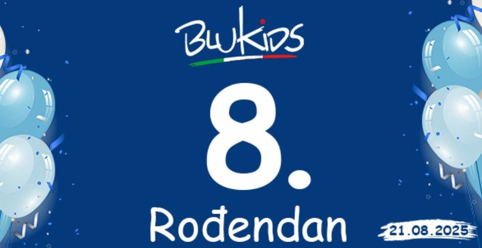 Blukids 8. rođendan