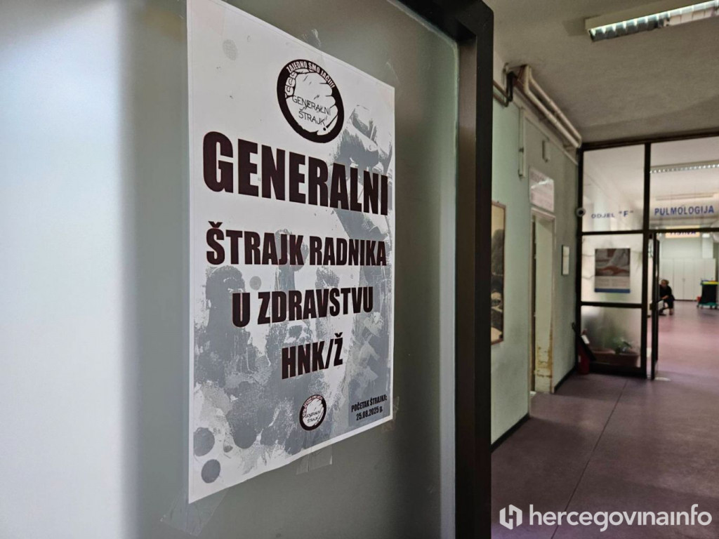 generalni štrajk zdravstvenik djelatnika