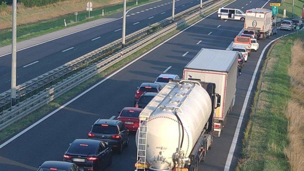 Gužve na autocesti u Hrvatskoj