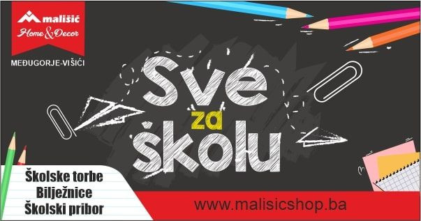 sve za školu Mališić