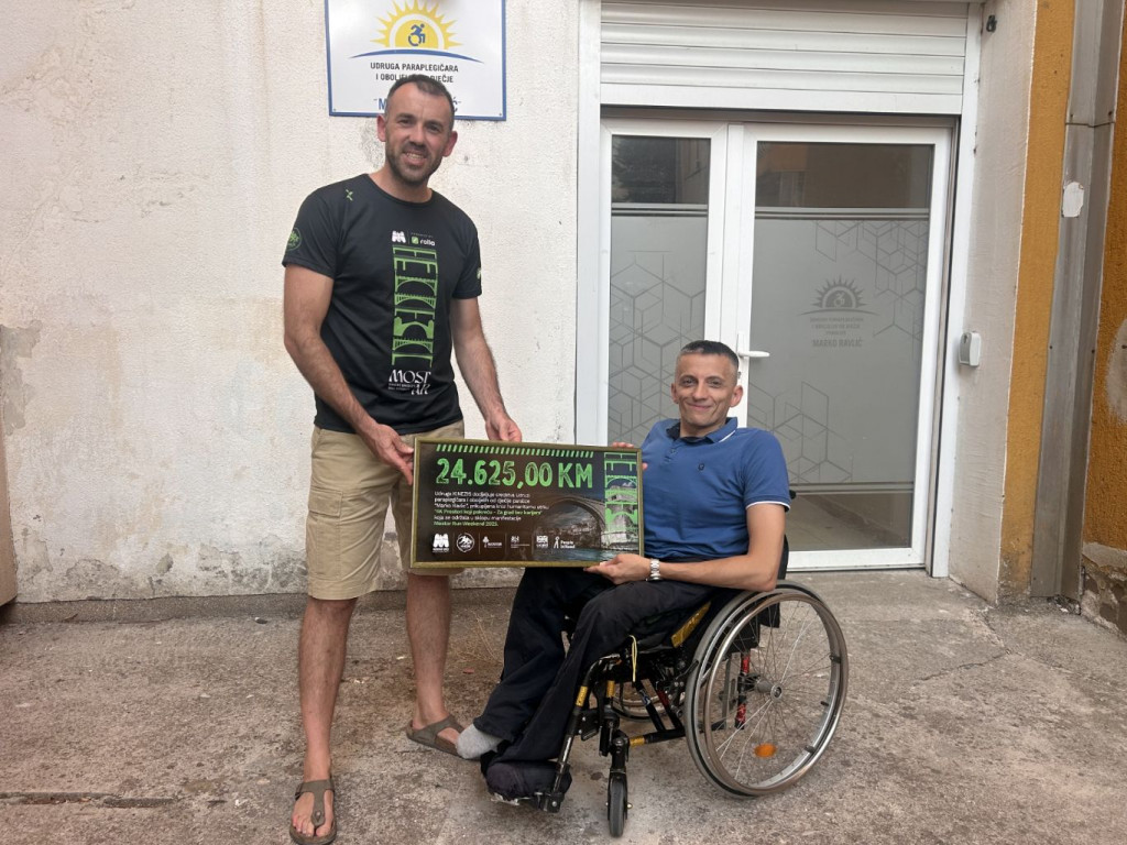 Udruga KINEZIS donirala 24.625 KM Udruzi Marko Ravlić