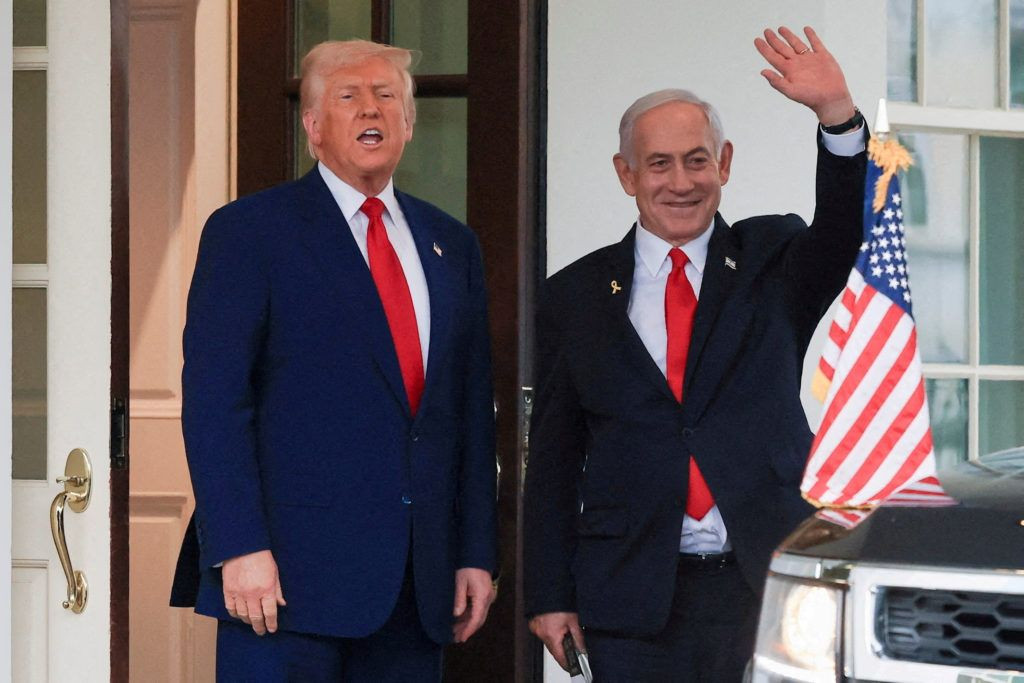 Benjamin Netanyahu i Donald Trump