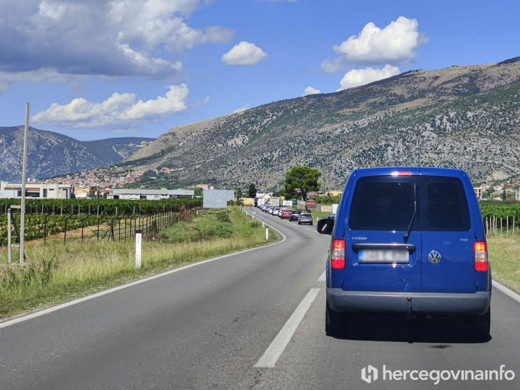 gužva Buna prosvjed prijevoznika