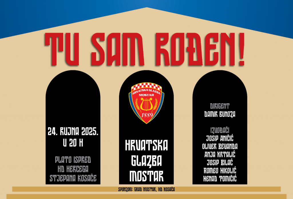 Hrvatska glazba mostar