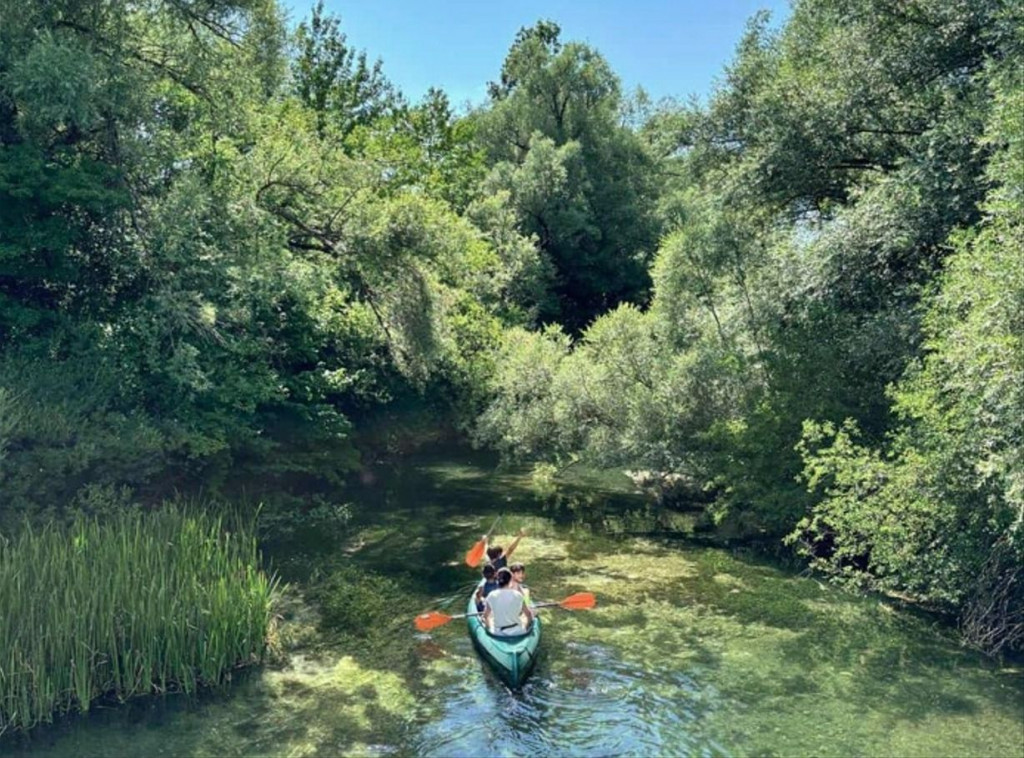 Kanu rijekom Sturbom u Livnu