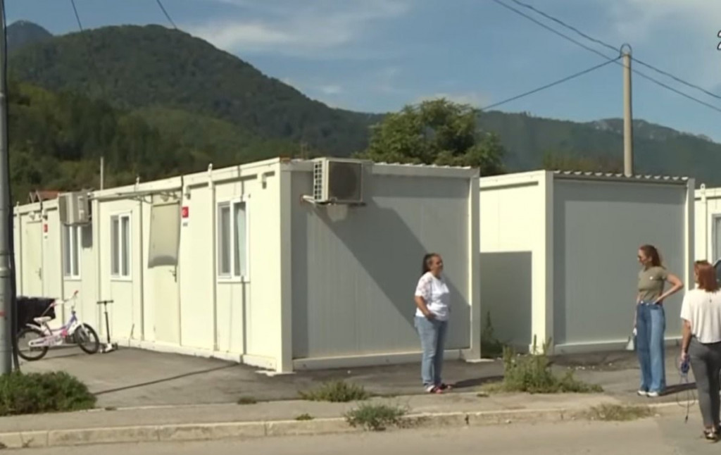 Kontejnersko naselje u Donjoj Jablanici