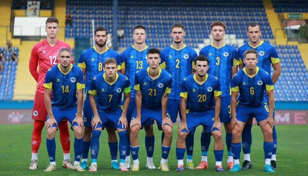 Mlada U 21 reprezentacija BiH protiv Izraela u Mostaru