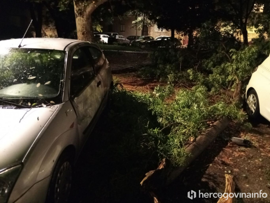 mostar nevrijeme oluja