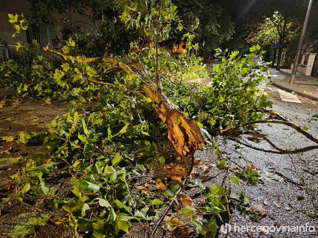 mostar nevrijeme oluja