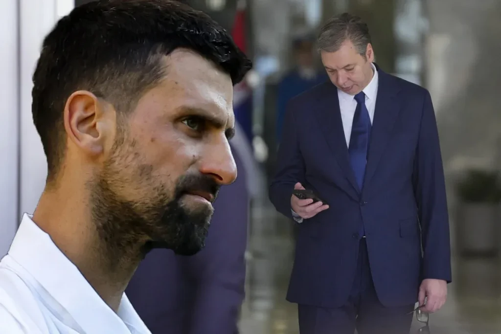 Novak Đoković i Aleksandar Vučić