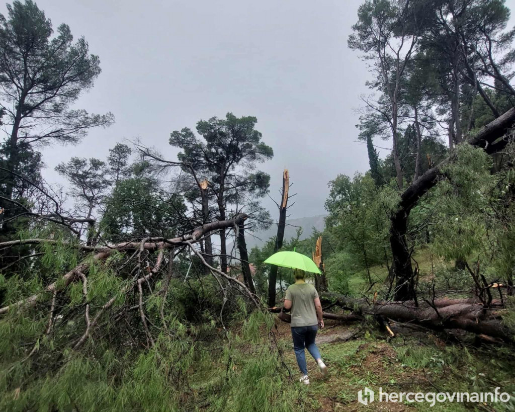 Posljedice nevremena u Mostaru