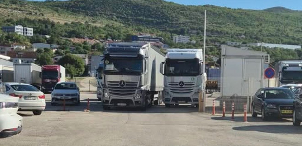 Prosvjed prijevoznika u BiH