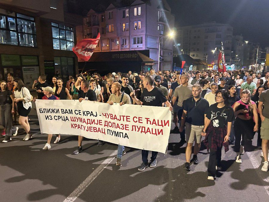 Prosvjedi u Novom Sadu